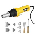 Opalarka pistolet z gorącym powietrzem z elastycznym uchwytem MSW HPF 2000 2000W 230V + AKCESORIA MSW