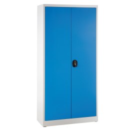 Szafa warsztatowa spawana z pojemnikami na śruby części 95x40x195cm ZESTAW 50 elem. MEVA