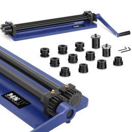 Żłobiarka wyoblarka rowkarka do blachy ręczna 440 mm ZESTAW MSW