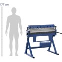 Giętarka zaginarka segmentowa do blachy 0-135 stopni szer. 1050 mm MSW