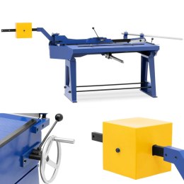 Nożyce gilotynowe gilotyna ręczna do blachy 1.5 mm dł. 1250 mm MSW