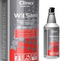 Płyn koncentrat do mycia glazury podłóg ścian w sanitariatach łazienkach CLINEX W3 Sanit 1L Clinex