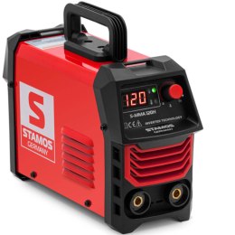 Spawarka MMA IGBT z funkcjami Hot Start Arc Force Anti-Stick LED 120 A Stamos Germany