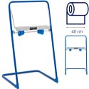 Stojak podajnik na czyściwo przemysłowe podłogowy szer. 40 cm śr. 50 cm do 10 kg MSW