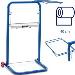 Stojak podajnik na czyściwo przemysłowe z uchwytem na worek szer. 40 cm śr. 50 cm do 10 kg MSW