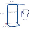 Stojak podajnik na czyściwo przemysłowe z uchwytem na worek szer. 40 cm śr. 50 cm do 10 kg MSW