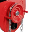 Wózek suwnicowy belkowy ręczny podwieszany z łańcuchem 115-155 mm 5000 kg Steinberg Systems