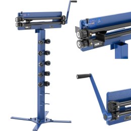 Żłobiarka ręczna do blachy ze stojakiem szer. 46 cm 1.2 mm MSW