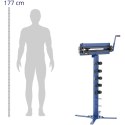 Żłobiarka ręczna do blachy ze stojakiem szer. 46 cm 1.2 mm MSW