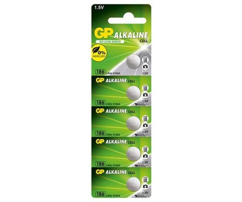BATERIA ALK.ZEGARKOWA 1.5V 186, LR43, V12GA, D186A GP BATTERY