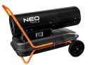 NAGRZEWNICA OLEJOWA 30KW ZBIORNIK 34L KÓŁKA NEO