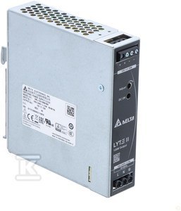 DELTA ZASILACZ DIN 12V/10A, DRL MPL POWER