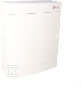 ECT24PO-S-ROZDZ.N/T 24MOD.DRZWI BIAŁE ETI