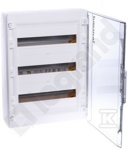 XL3 125-ROZDZIELNIA N/T 3X18 D.TRANSPAR. LEGRAND