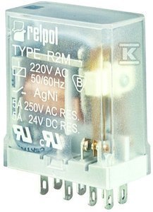 PRZEK.R2M 2P 24VAC EL-M.DO GN.GZ2 RELPOL