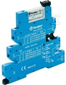 PRZEKAŹNIK 1P 6A 24VAC/DC ZAC ŚRUB DIN FINDER