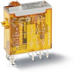 PRZEKAŹNIK 2P 8A 24V DC FINDER