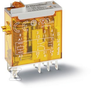 PRZEKAŹNIK 2P 8A 24V DC FINDER