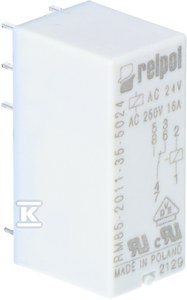 RM85 PRZEKAŹNIK 1P 16A CEWKA 24VAC RELPOL