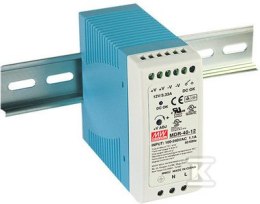 ZASIL.NA SZYNĘ DIN 40W 12V 3.33A MEAN WELL