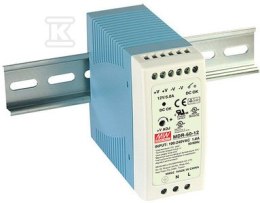 ZASIL.NA SZYNĘ DIN 60W 24V 2.5A MEAN WELL