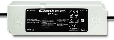 ZASILACZ DO LED 150W 12V 12.5A QOLTEC