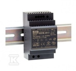 ZASILACZ NA SZYNĘ DIN 54W 12VDC MEAN WELL
