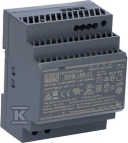 ZASILACZ NA SZYNĘ DIN 85,2W 12VDC MEAN WELL