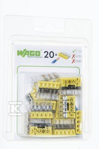 ZŁĄCZKA INSTALACYJNA 2273-205 BLI=20SZ WAGO