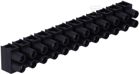 LISTWA LTA 12-10 CZARNA ZACISK GWINT. SIMET