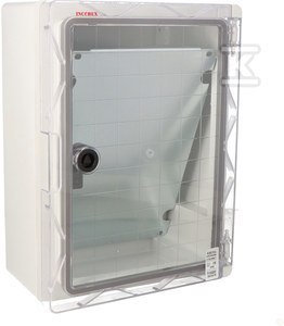 OBUD.SWD+PŁ.IP65 DRZ.PRZEZR.250X330X130 INCOBEX