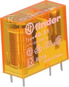 PRZEKAŹNIK 1P 12A 24VAC FINDER