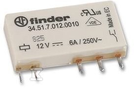 PRZEKAŹNIK 1P 6A 60V DC FINDER
