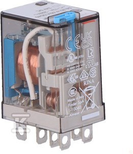PRZEKAŹNIK 2P 12A 24V DC FINDER