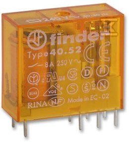 PRZEKAŹNIK 2P 8A 24V AC FINDER