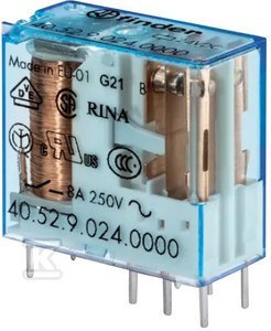 PRZEKAŹNIK 2P 8A 24V DC FINDER