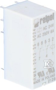 RM84-PRZEK.MINIATUROWY STYK:2P,24VAC,8A RELPOL