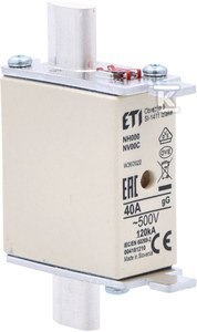 NH000 GG 40A/500V WKŁADKA TOP. KOMBI ETI