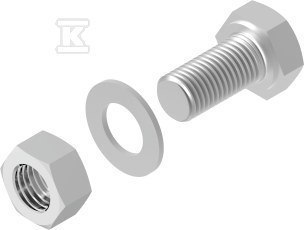 SMM6X10 ŚRUBA(OPAK.100SZT) BAKS