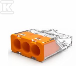 SZYBKOZŁĄCZKA MINI X3,DRUT,0,2-2,5MM2 TRYTYT