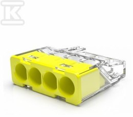 SZYBKOZŁĄCZKA MINI X4,DRUT,0,2-2,5MM2 TRYTYT