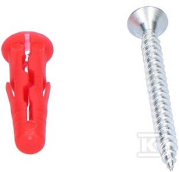 UNO FI6 4X45 Z WKRĘTEM (1opk=100szt) RAWLPLUG