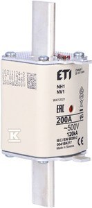 WKŁADKA NH1 GG 200A/500V ETI