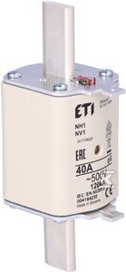 WKŁADKA NH1 GG 40A/500V ETI