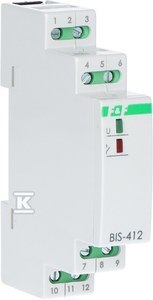 BIS-412-PRZEK.BISTAB24VAC/DC,16A,TH35,GR F&F