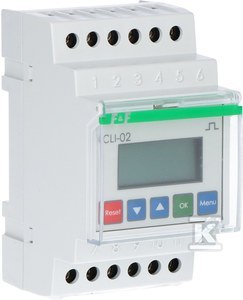 CLI-02 LICZNIK IMPULSÓW F&F