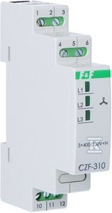 CZF-310 CZUJ.ZAN.FAZ 3X400V+N 10A 1P 1M F&F