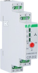 CZF-312 CZUJ.ASYM.FAZ F&F