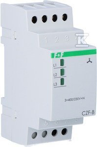 CZF-B CZUJ.ZAN.FAZ 3X400V+N 10A 1Z 2MOD F&F
