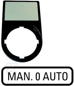 M22S-ST-GB12 TABLICZKI OPISOWE MAN 0 AUT EATON